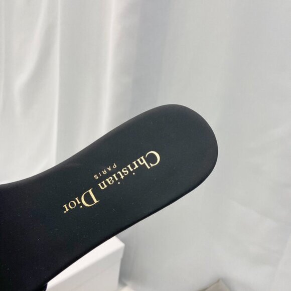 Christian Dior Black Over the Knee Boots - Picture 7 of 8